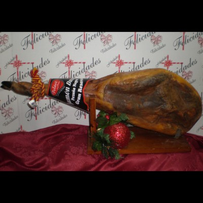 Jamón duroc peláez pezuña negra gran reserva